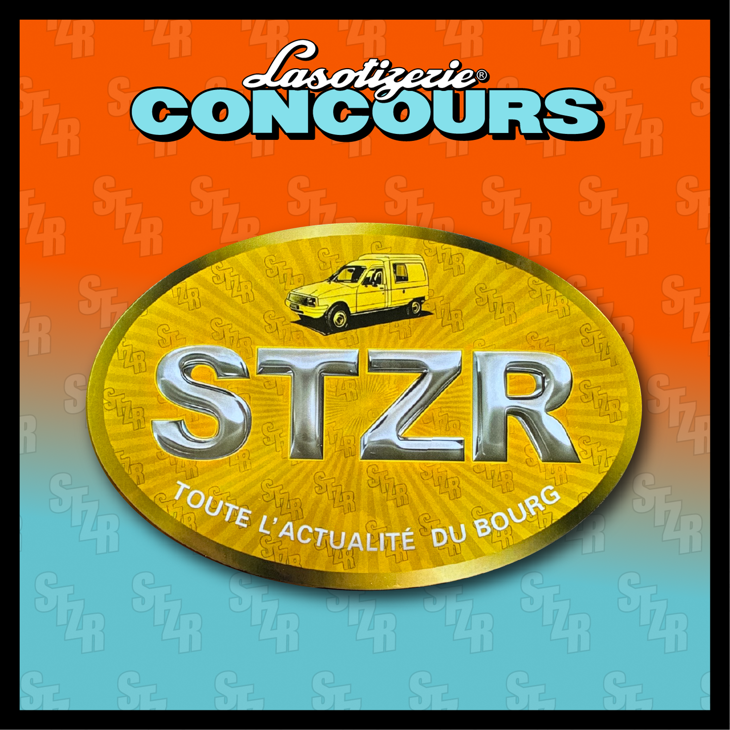 Sticker Concours C15 - GOLD x 1 participation