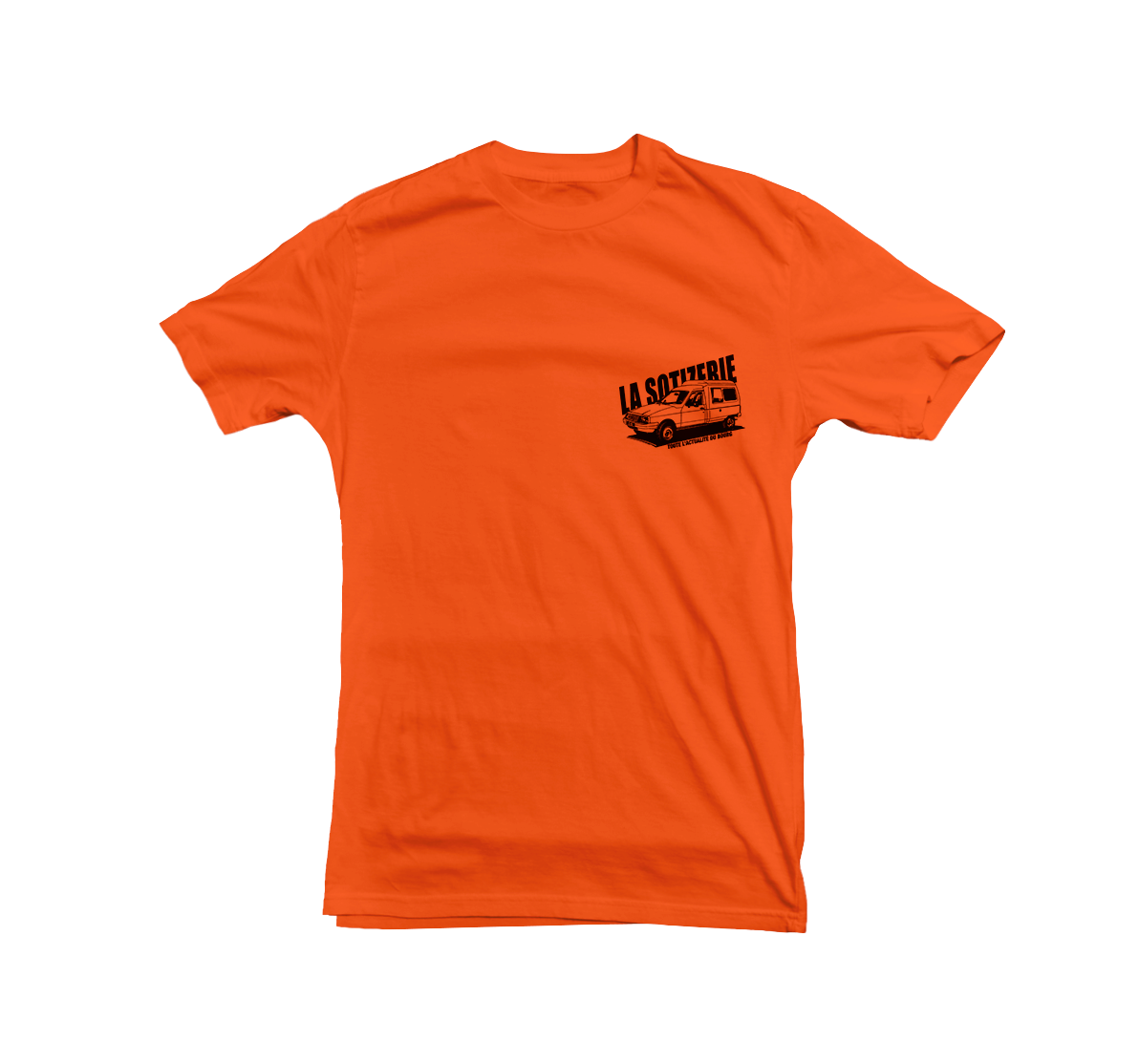 LA SOTIZERIE "Spécial battue" Orange T-Shirt