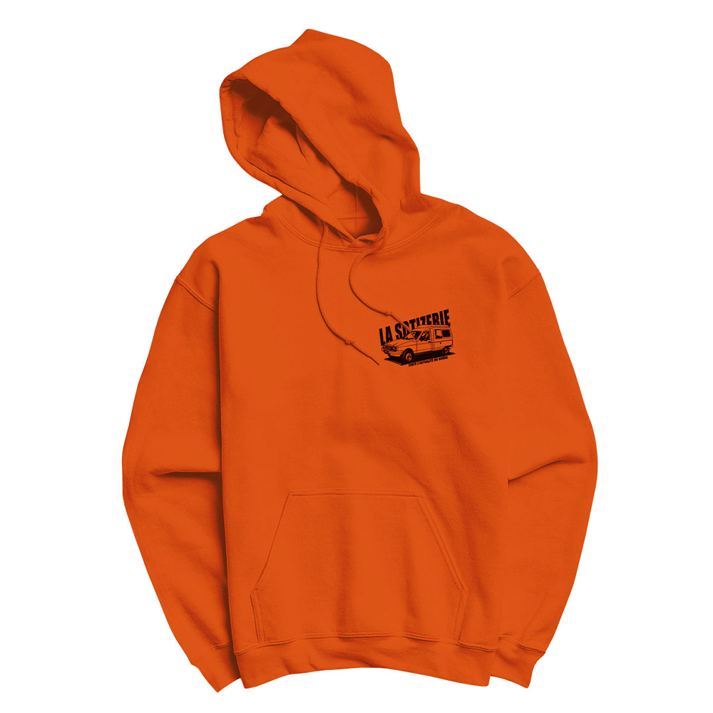 LA SOTIZERIE "Spécial battue" Orange Hoodie