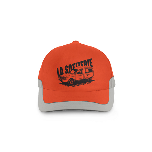 LA SOTIZERIE "Spécial battue" Casquette Orange