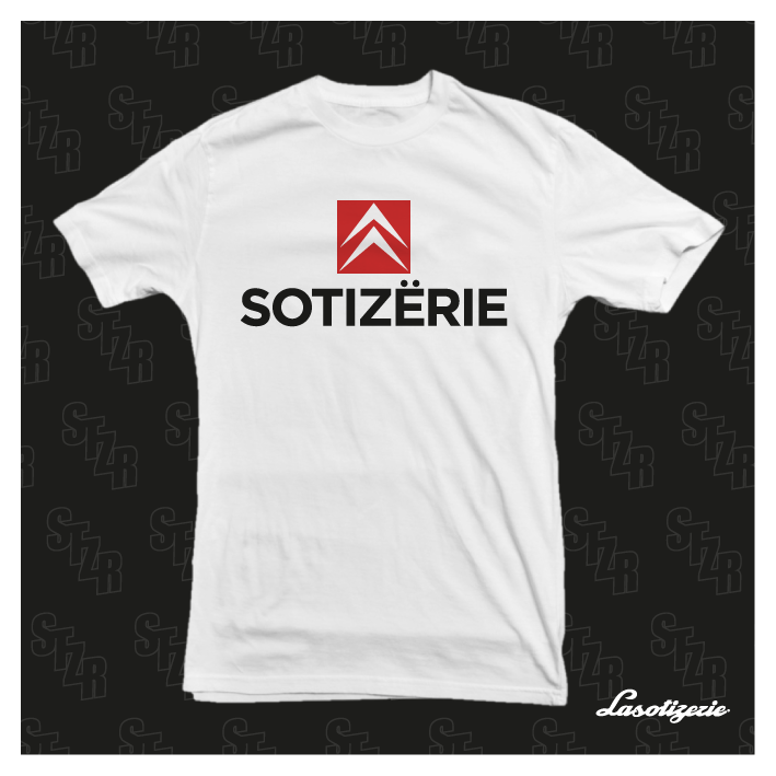 LA SOTIZERIE "Citroën" WHITE T-SHIRT