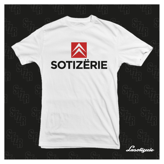LA SOTIZERIE "Citroën" WHITE T-SHIRT