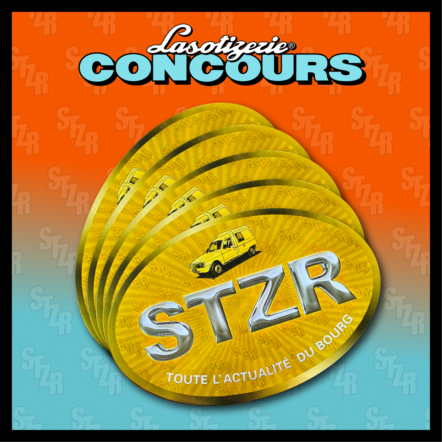 Sticker Concours C15 -GOLD x 5 participations