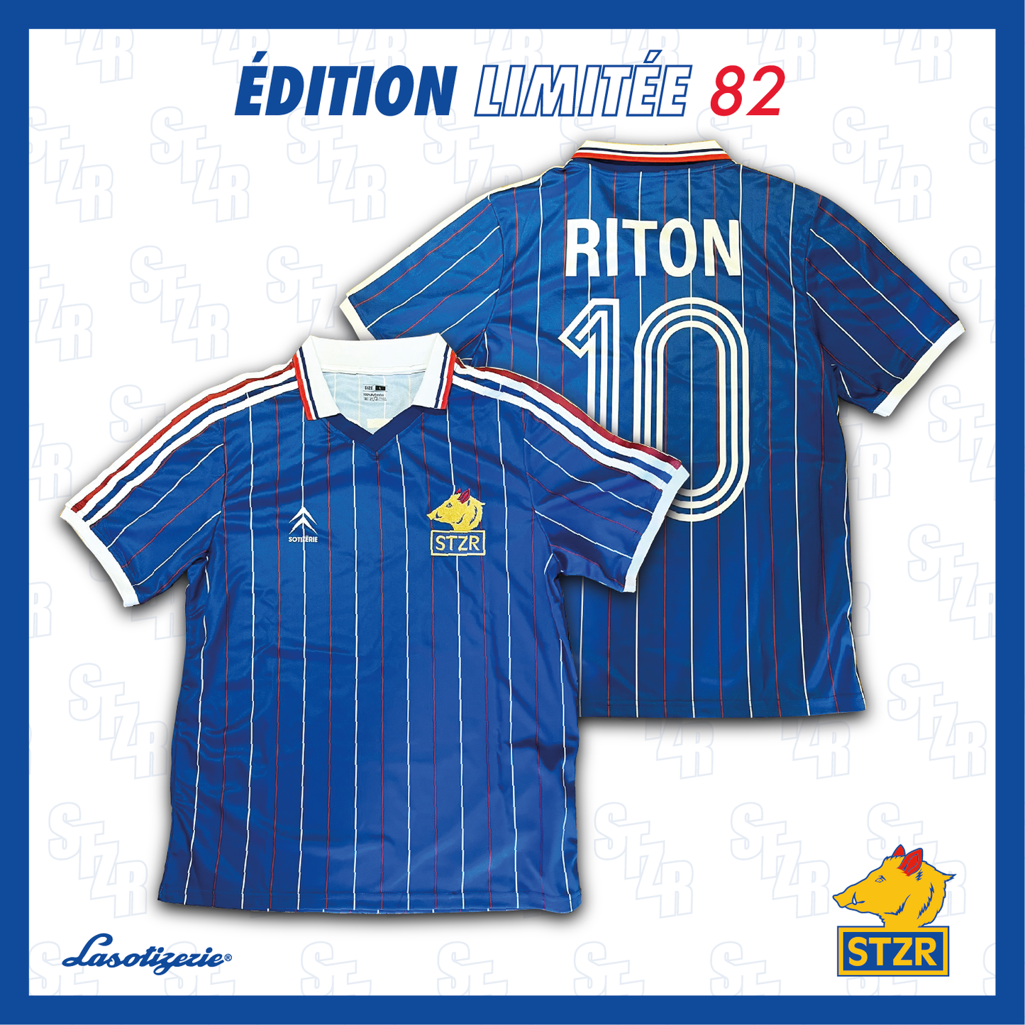 LA SOTIZERIE "Riton 10" Maillot Édition Limitée 82'
