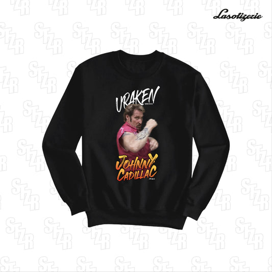 LA SOTIZERIE "Cadillac" BLACK CREWNECK
