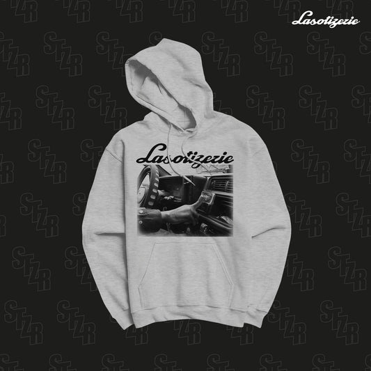 LA SOTIZERIE "ça pousse" SPORT GREY HOODIE