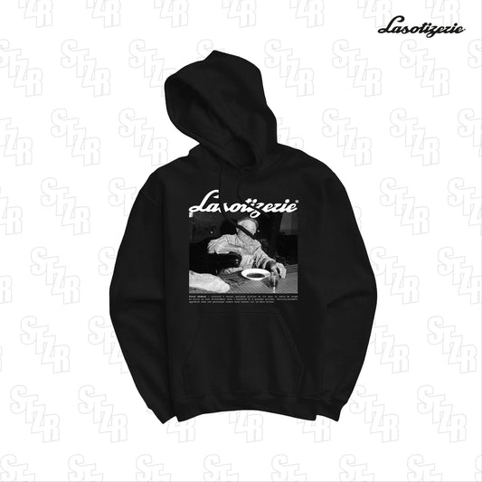 LA SOTIZERIE "Chabrot" BLACK HOODIE