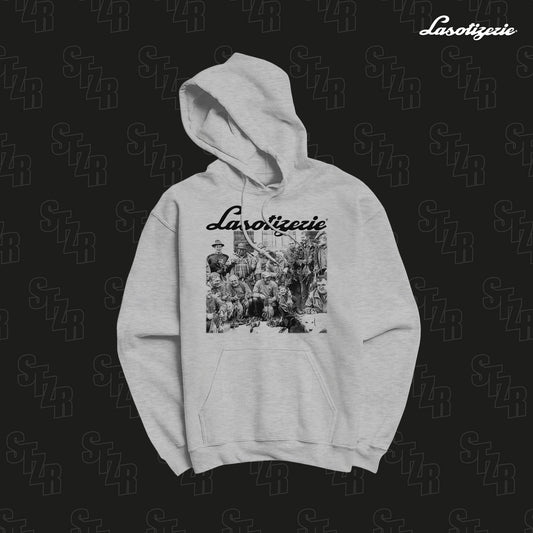LA SOTIZERIE "Chasseurs" SPORT GREY Hoodie