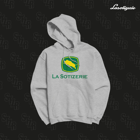 LA SOTIZERIE "John Rillette" SPORT GREY HOODIE