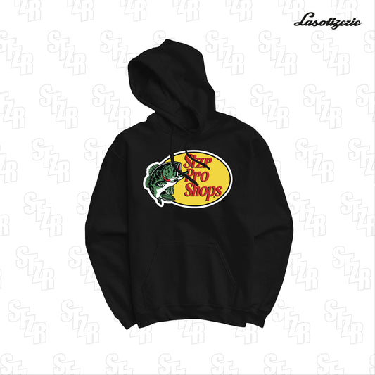 LA SOTIZERIE "Pro Shops" BLACK HOODIE