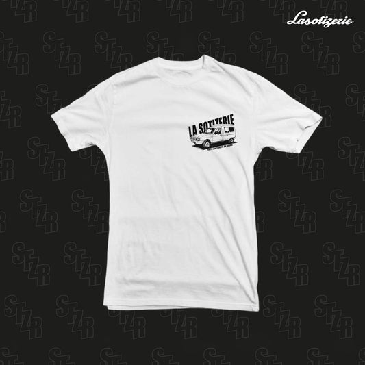 LA SOTIZERIE "C15 du seigneur" WHITE T-SHIRT