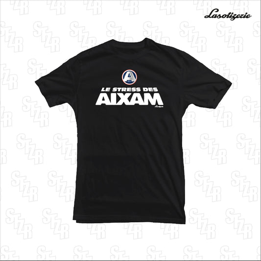 LA SOTIZERIE "Le Stress des Aixam" BLACK T-SHIRT