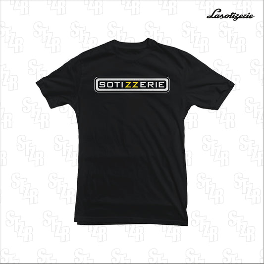 LA SOTIZERIE "Boulard" BLACK T-SHIRT