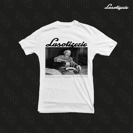 LA SOTIZERIE "Chabrot" WHITE T-SHIRT