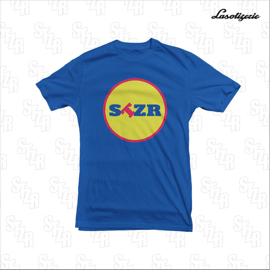 LA SOTIZERIE "Discount" ROYAL BLUE T-SHIRT