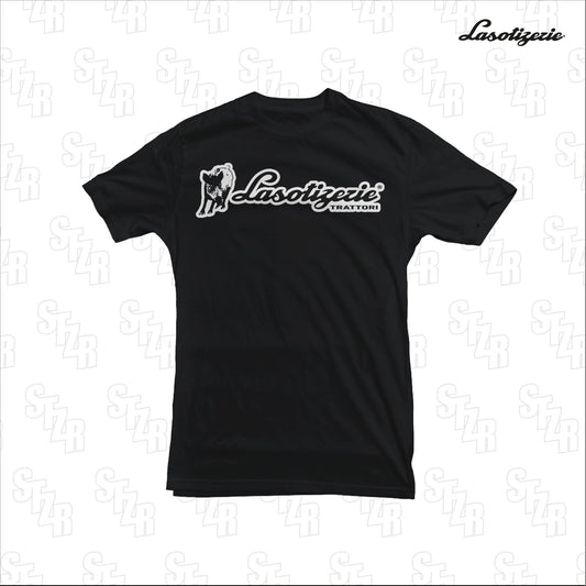 LA SOTIZERIE "Typo Lambo" BLACK T-SHIRT