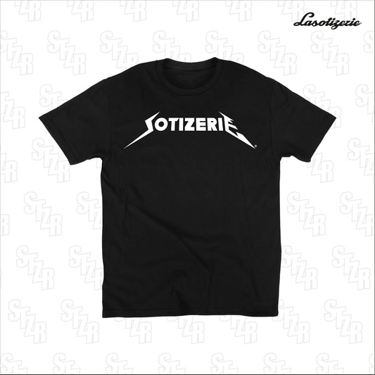 LA SOTIZERIE "C'est ça le rock : Metallica" BLACK T-SHIRT