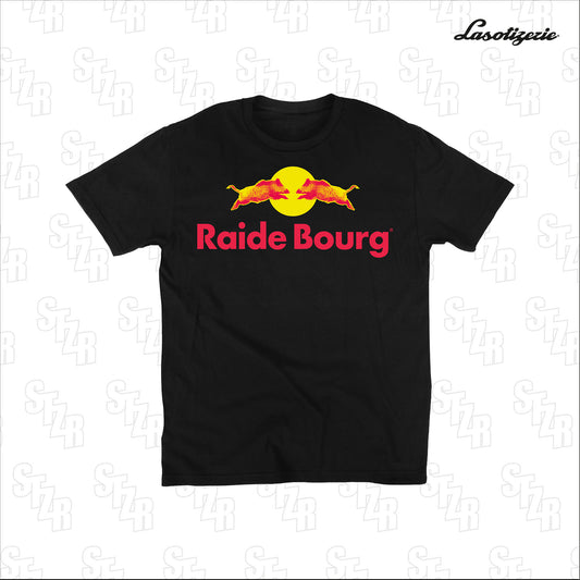 LA SOTIZERIE "Raide Bourg" BLACK T-SHIRT