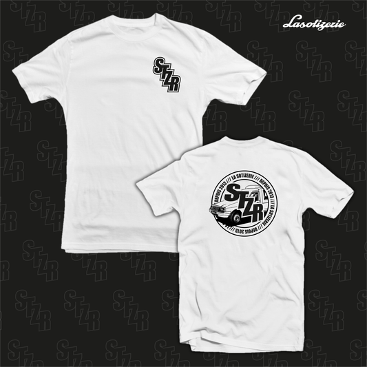 LA SOTIZERIE "STZR en mode Ricain" WHITE T-SHIRT