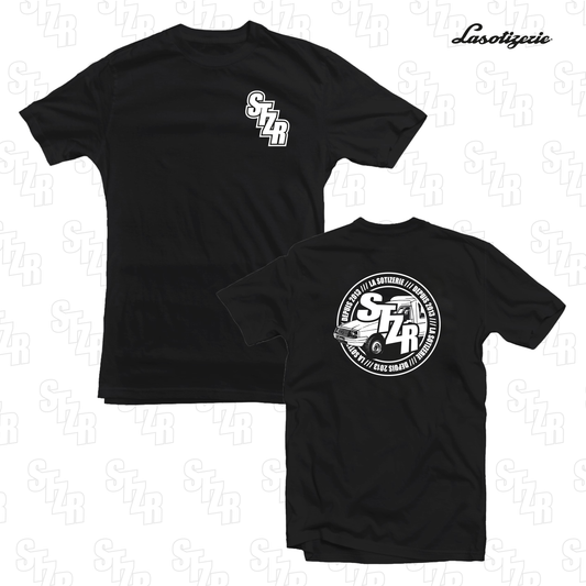 LA SOTIZERIE "STZR en mode Ricain" BLACK T-SHIRT