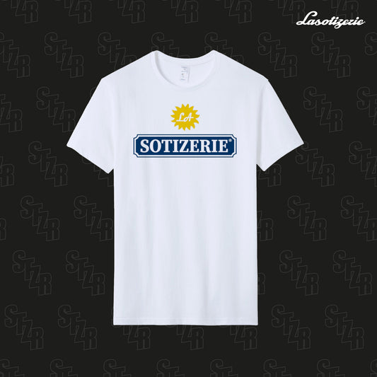 LA SOTIZERIE "Riflon" WHITE T-SHIRT