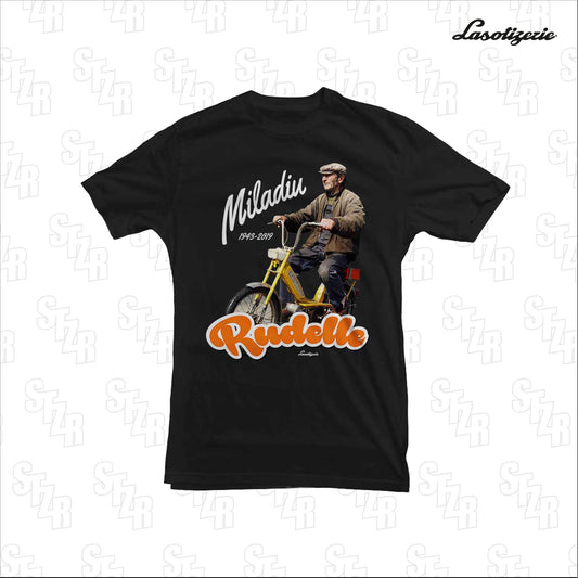 LA SOTIZERIE "Rudelle" BLACK T-SHIRT