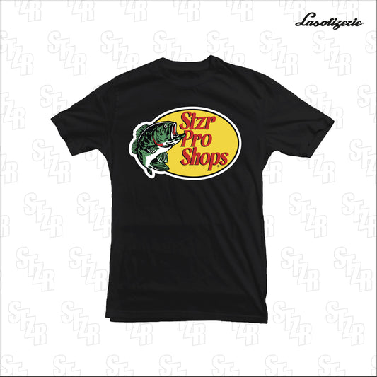 LA SOTIZERIE "Pro Shops" BLACK T-SHIRT